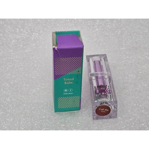 Hola Neon Tinted Balm Call Me 3.5 g / 0.12 oz - Cruelty Free Moisturizing Lip Ba - Picture 1 of 3